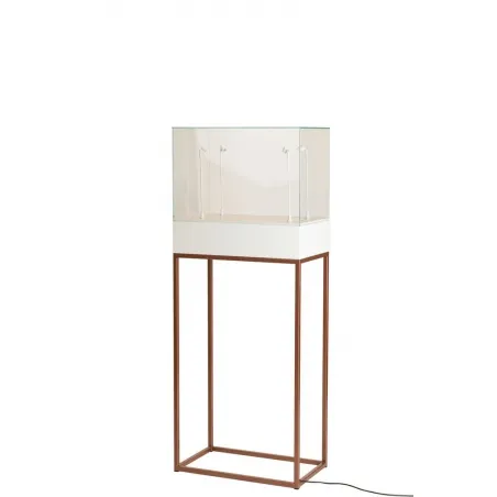 Vitrine-Glashaube