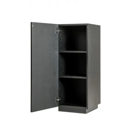 Galeriesockel schwarz mit Tür