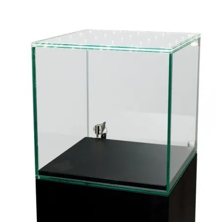 Glashaube mit integrierter LED-Beleuchtung