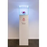 Glashaube mit integrierter LED-Beleuchtung