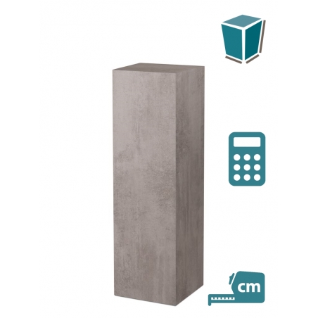Galeriesockel Beton-Optik