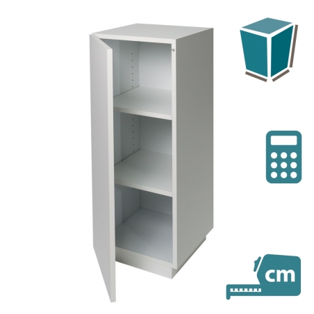 Vitrine Sockel mit Tür weiß Vitrine Sockel mit Tür weiß