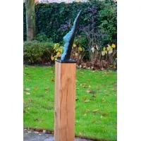 Sockel Eichenholz gehobelt ✔️  Holzblock / Holzblocke für innen