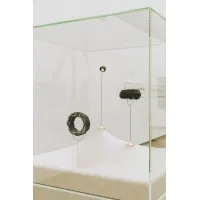 Glasvitrinen