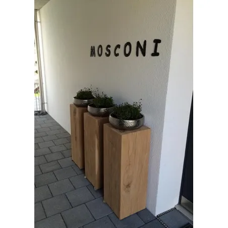 Sockel Eichenholz gehobelt
