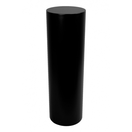 Runde Sockel schwarz, 100 cm (H) 20 cm (Durchmesser)
