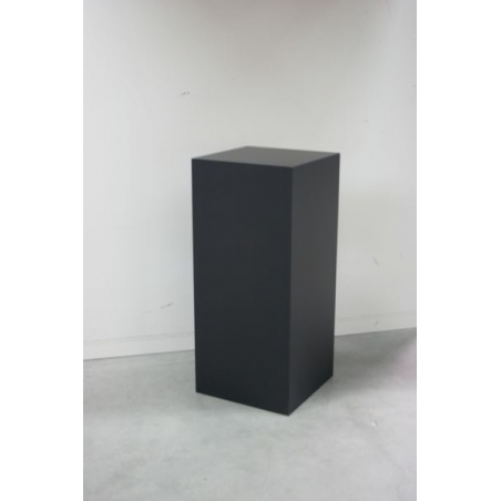 Galeriesockel schwarz, 20 x 20 x 90 cm (LxBxH)