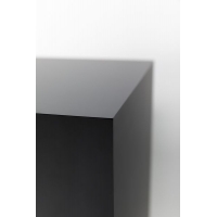 Galeriesockel schwarz, 20 x 20 x 110 cm (LxBxH)