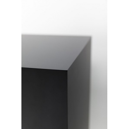 Galeriesockel schwarz, 40 x 40 x 115 cm (LxBxH)